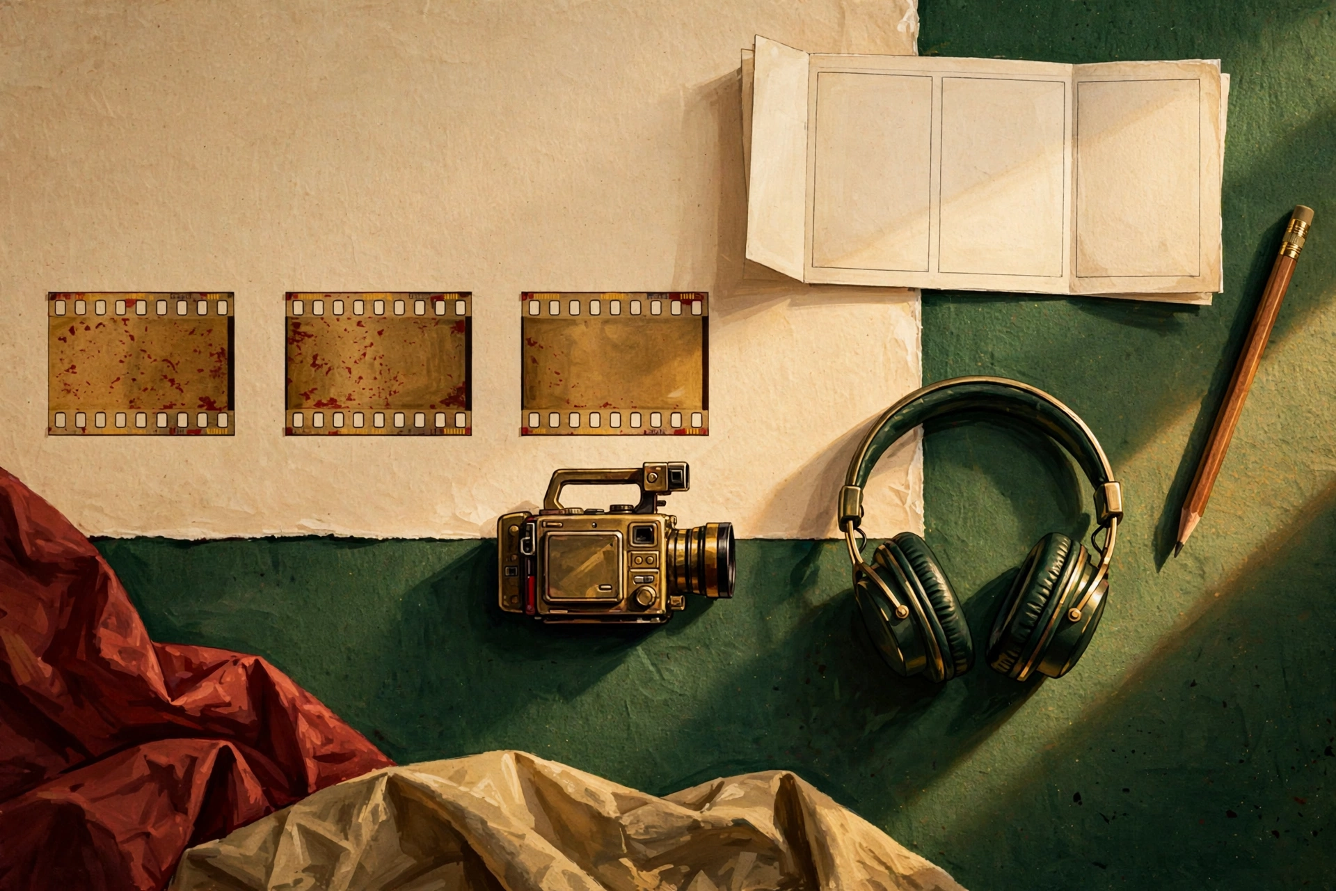 AI filmmaking artwork